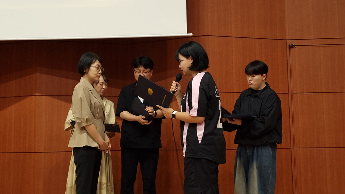 [시각디자인] 2023 1학기 공모전 심사위원 위촉식 3번째 첨부파일 이미지