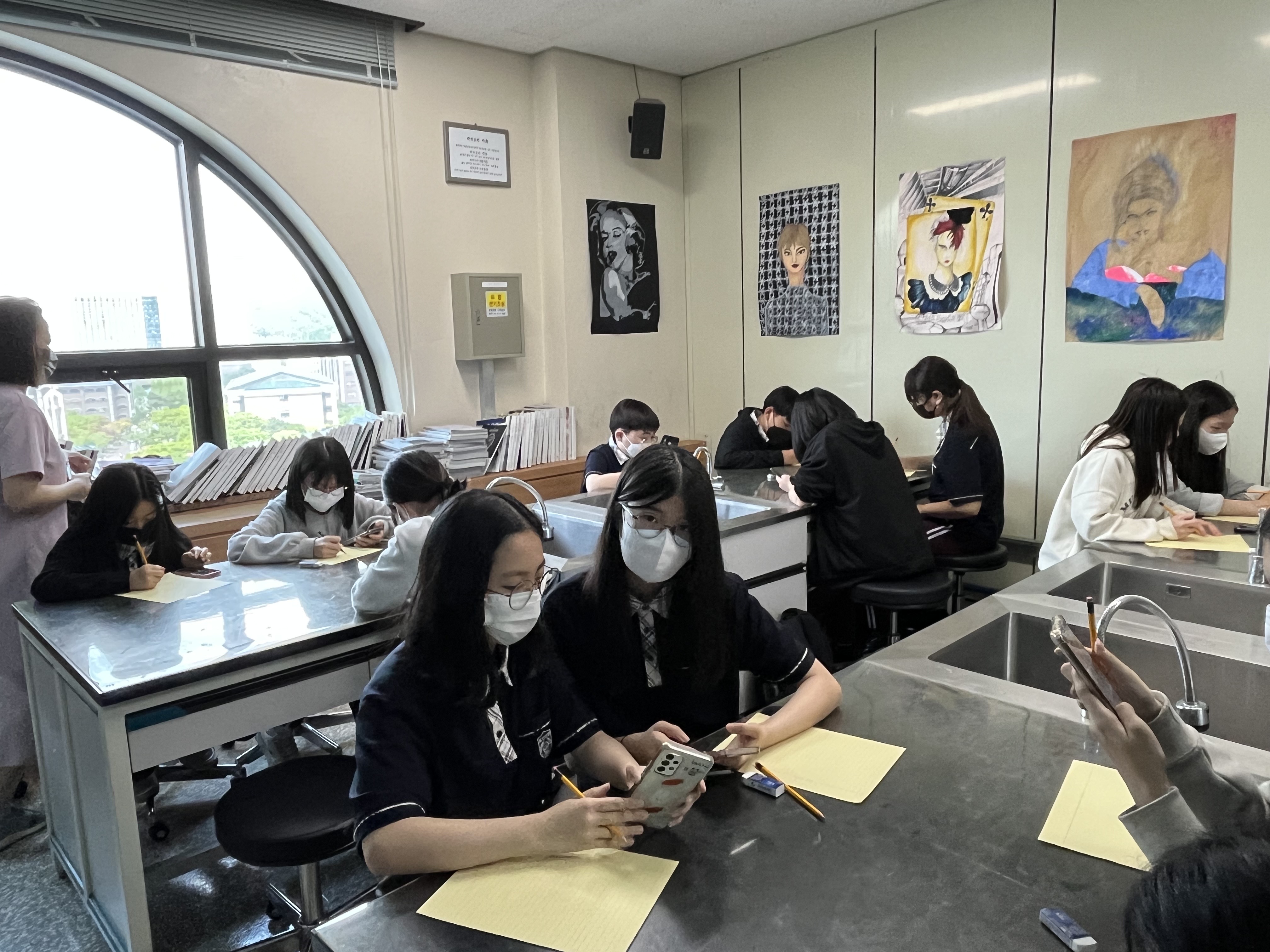 BaekSeok Culture Univ. - 2023 #패션디자인과- 대학연계 진로체험 프로그램-천안신방중학교 K2WebWizard