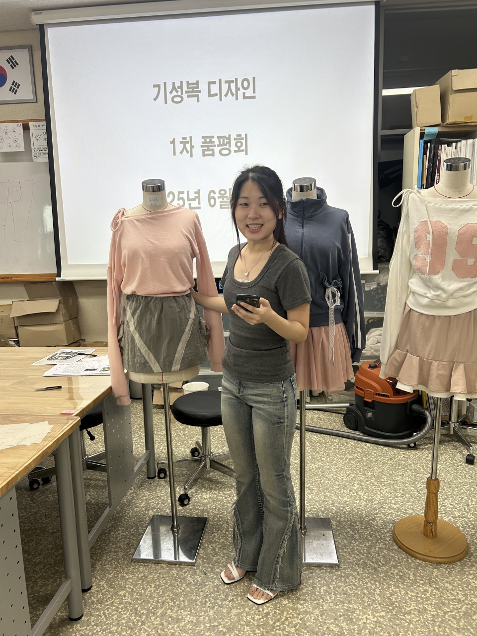 [패션스타일디자인]2025-1학기, 기성복디자인-수업 스케치 7번째 첨부파일 이미지