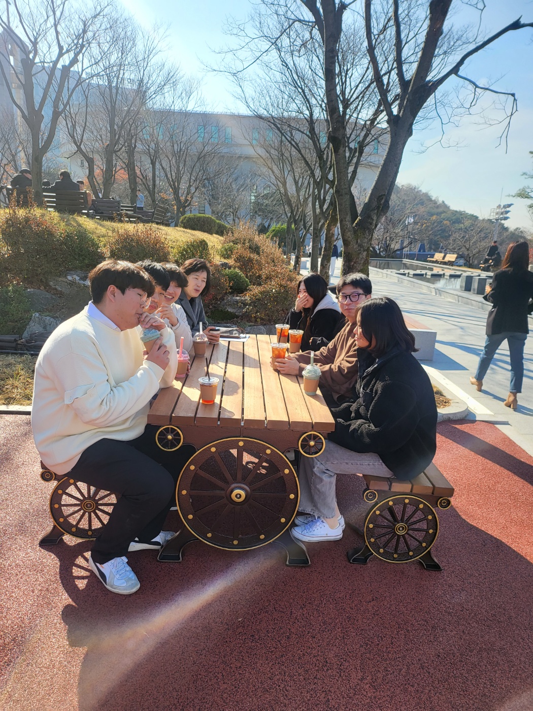 지도학생과의 즐거운 차담 시간~^^ 1번째 첨부파일 이미지