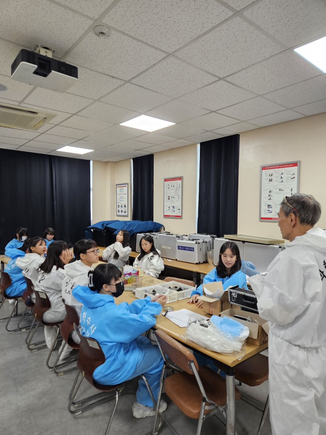오성중학교 학생들의 신나는 진로체험 2번째 첨부파일 이미지