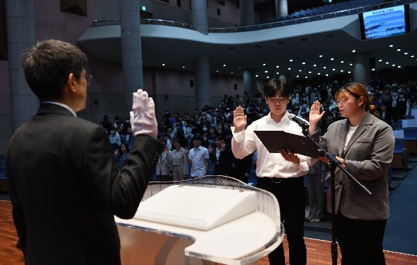 백석문화대, 백석인증제 32기 인증서 수여식 및 33기 입단식 개최 대표이미지